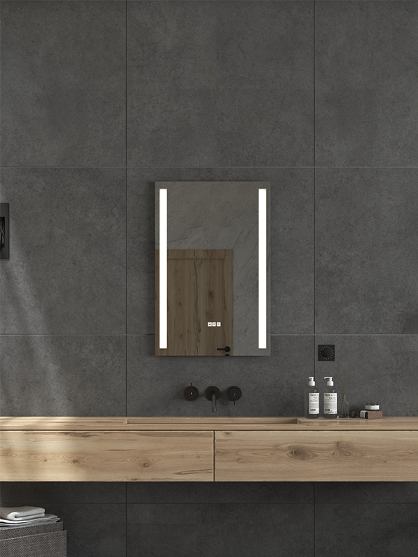 Double Long Side Inset Frost