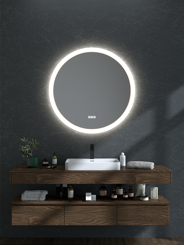 Round Full Frame Edge Frost