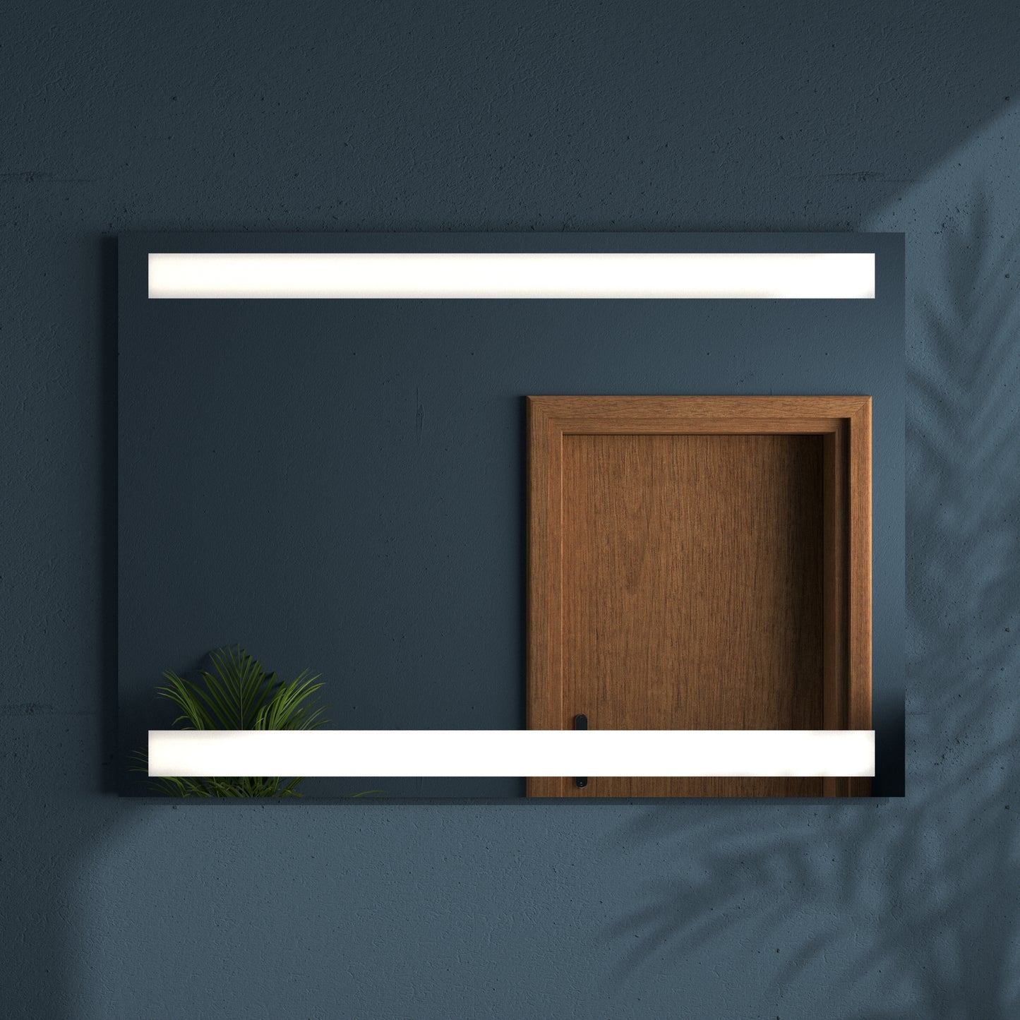 Double Long Side Inset Frost