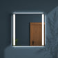 Square Double Side Inset Frost